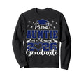 Super Proud Auntie 2026 Graduate Sweatshirt - Graphic Print Men Women - T-Shirt, Sweatshirt, Hoodie