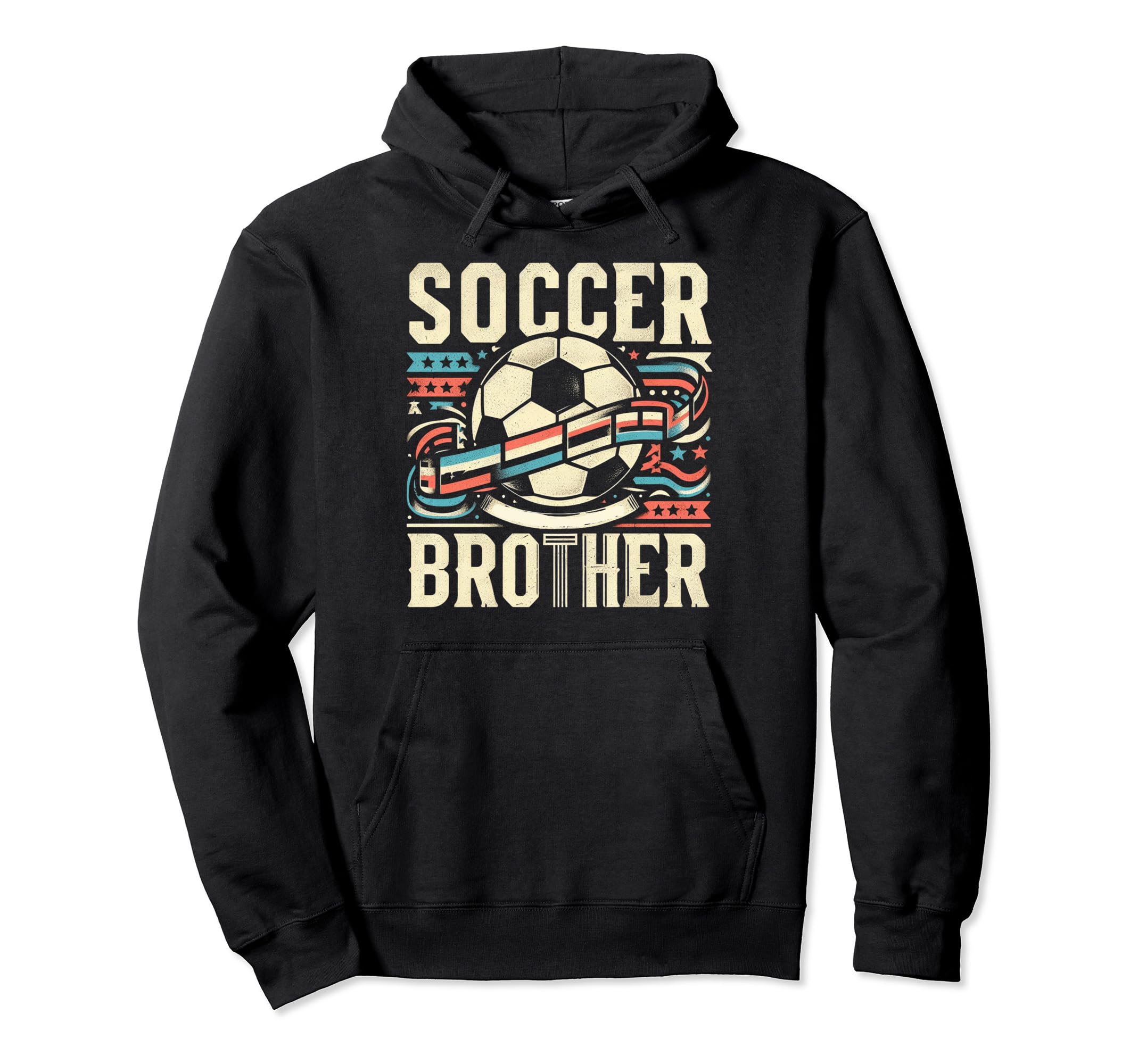 Soccer Brother Family Matching Team Hoodie - Custom Art Print Men Women - T-Shirt, Sweatshirt, Hoodie
