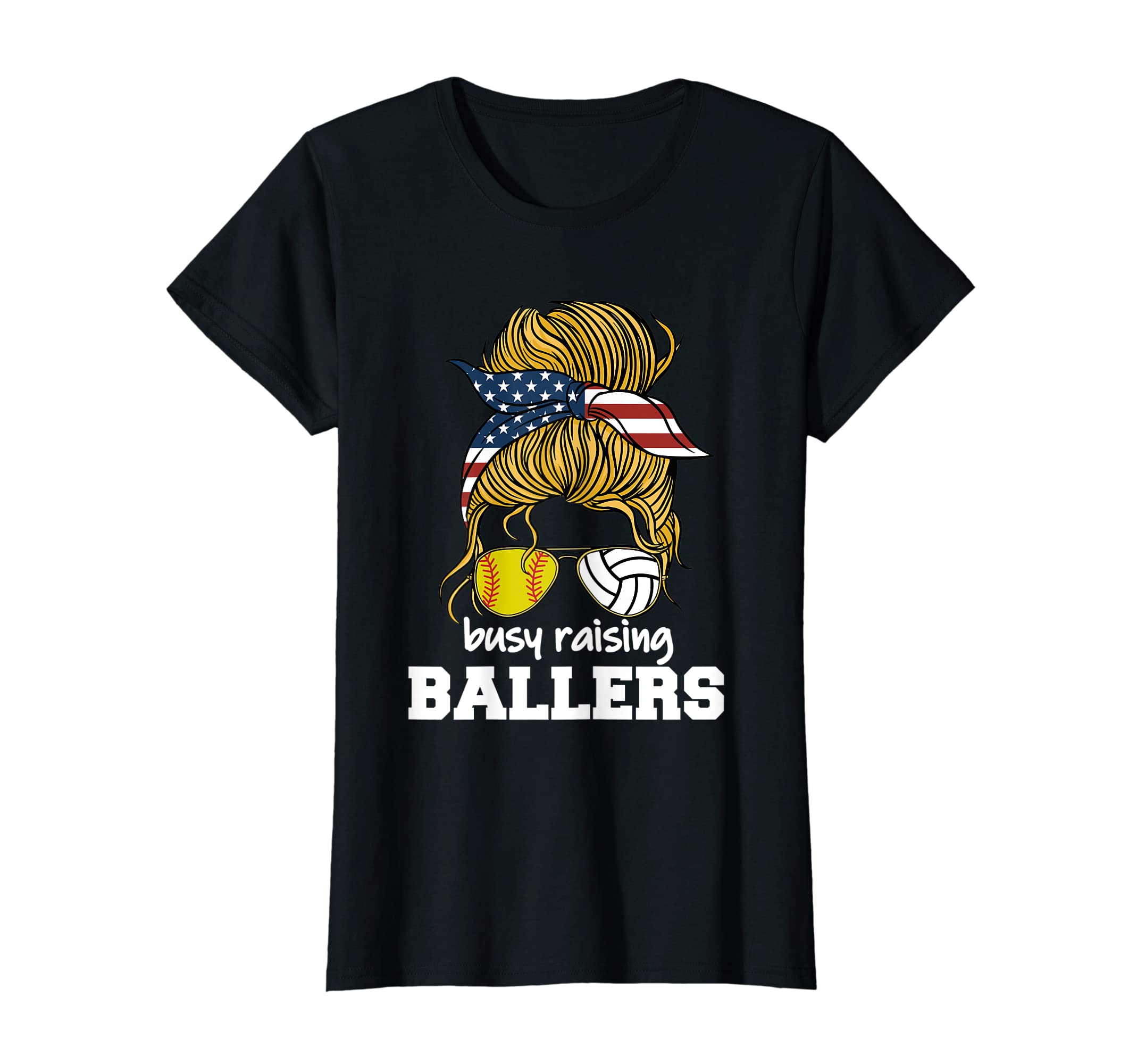 Womens Softball And Volleyball T-Shirt - Casual Everyday Wear for Adults - T-Shirt, Sweatshirt, Hoodie