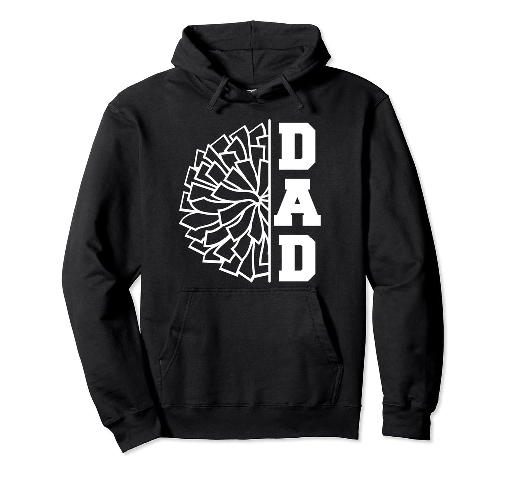 Cheerleading Dad Cheerleader Cheer Dad Hoodie - Custom Art Print for Adults - T-Shirt, Sweatshirt, Hoodie