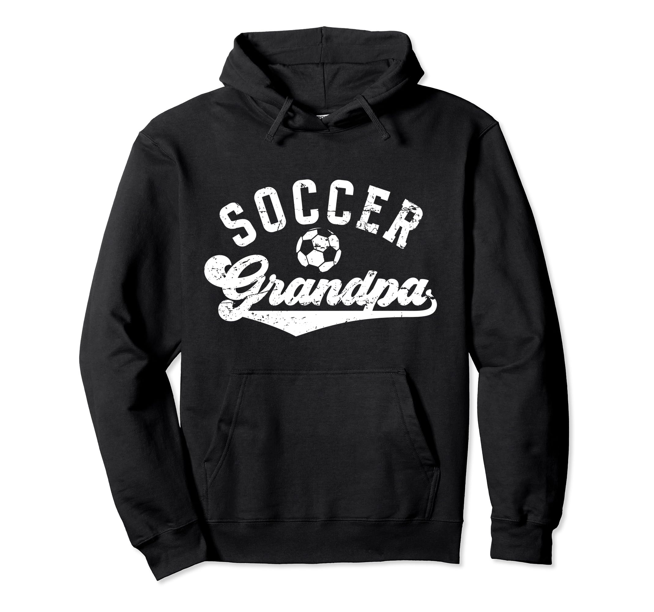 Soccer Grandpa Proud Grandpa Soccer Hoodie - Custom Art Print for Adults - T-Shirt, Sweatshirt, Hoodie