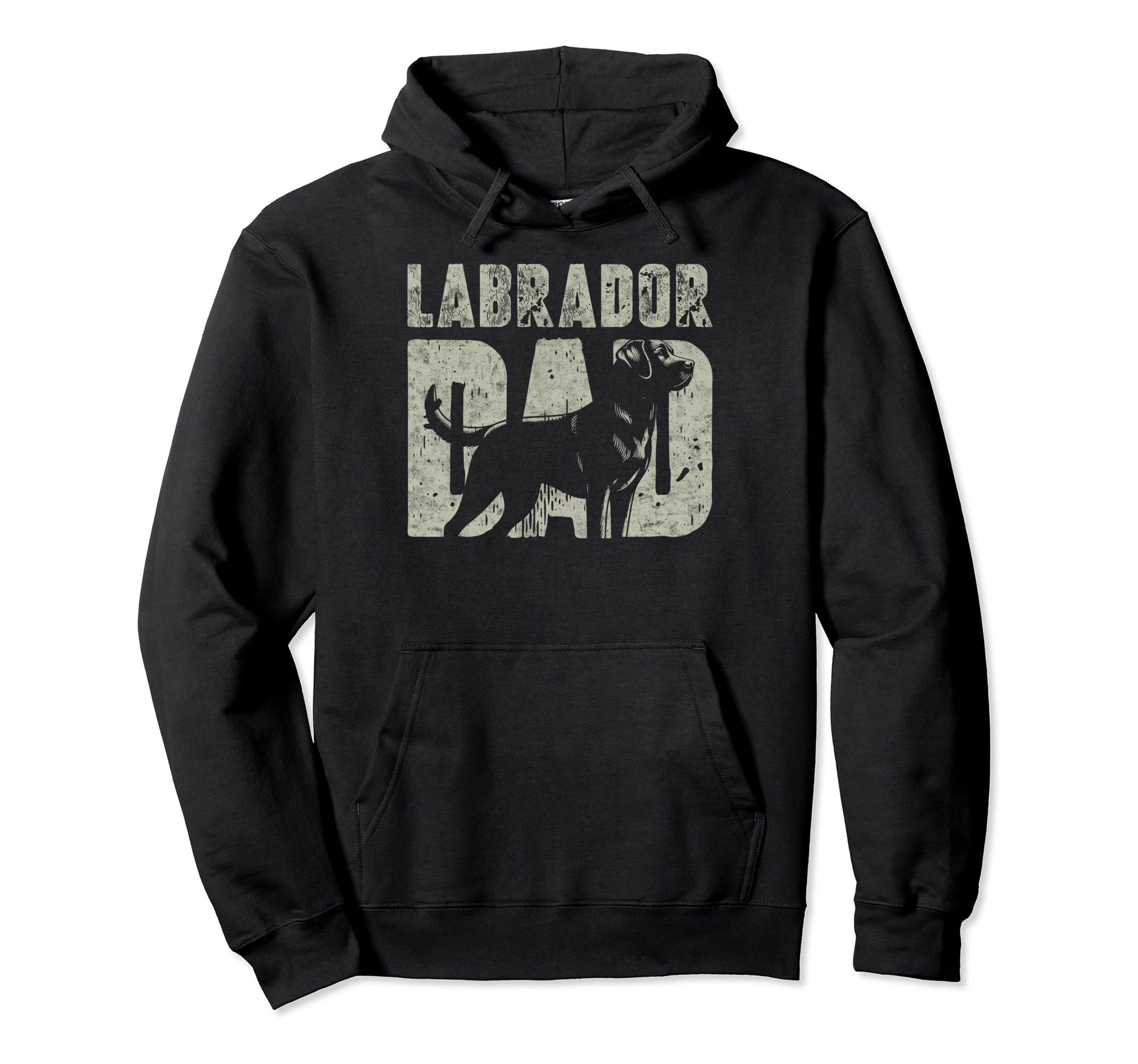Labrador Dad Fathers Day Grandpa Dog Hoodie - Aesthetic Graphic Unisex - T-Shirt, Sweatshirt, Hoodie
