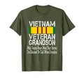 Proud Vietnam Veteran Grandson Combat T-Shirt - Custom Art Print Men Women - T-Shirt, Sweatshirt, Hoodie