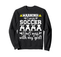 Crazy Soccer Nana Grandma Nana Sweatshirt - Unique Graphic Men Women - T-Shirt, Sweatshirt, Hoodie