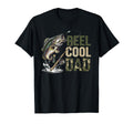 Reel Dad Fishing Fisherman Happy T-Shirt - Graphic Print for Adults - T-Shirt, Sweatshirt, Hoodie