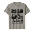 Mens Dog Dad Day Gamer Night Fathers Day T-Shirt - Minimalist Print Unisex - T-Shirt, Sweatshirt, Hoodie