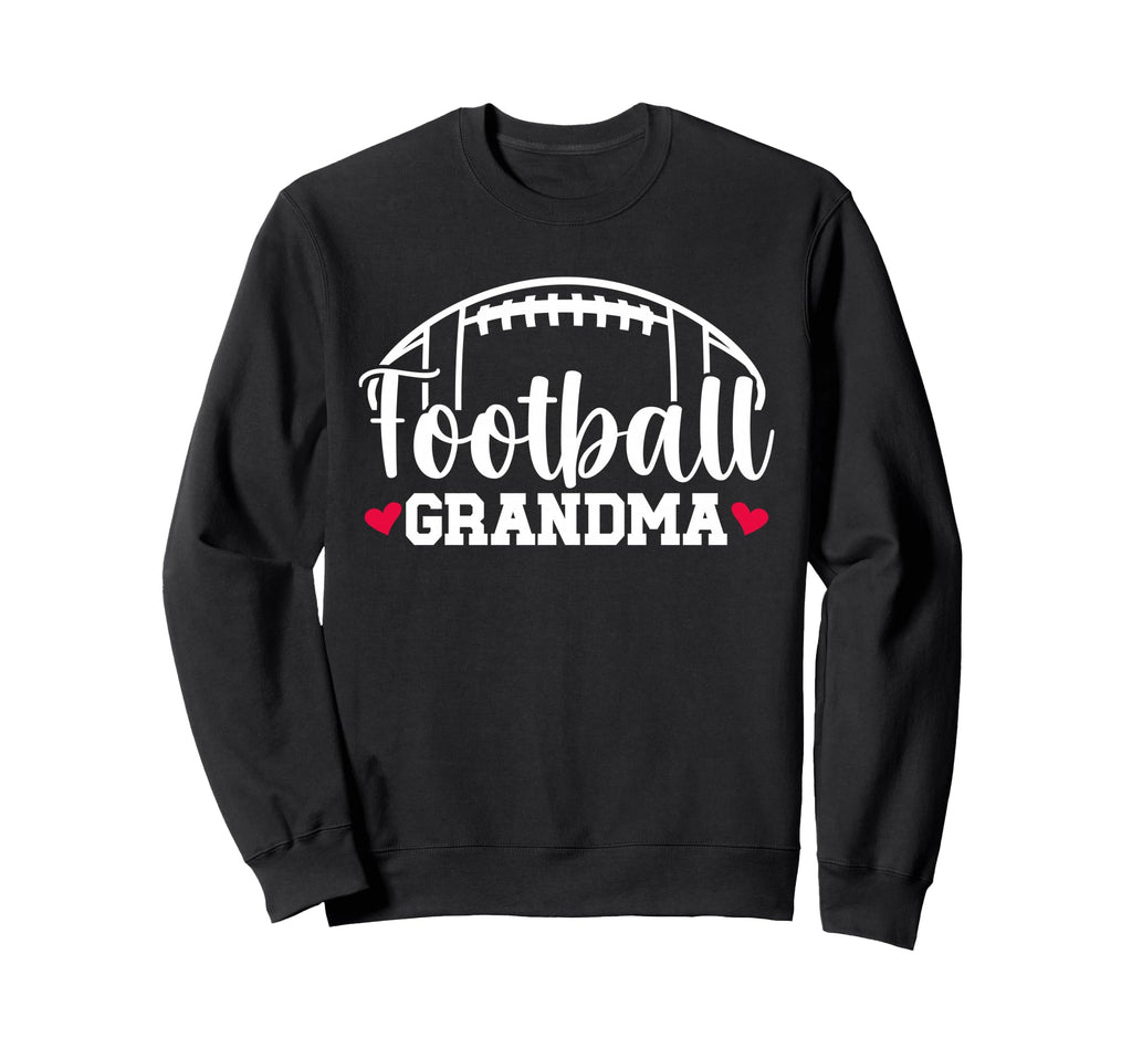 Football Grandma Football Sweatshirt - Fun Novelty Design for Adults - T-Shirt, Sweatshirt, Hoodie