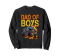 Monster Truck Dad Fathers Day Sweatshirt - Aesthetic Graphic Unisex - T-Shirt, Sweatshirt, Hoodie