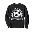 Soccer Papa Grandpa Papa Soccer Sweatshirt - Trendy Graphic for Adults - T-Shirt, Sweatshirt, Hoodie