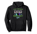 Gamer Dad Birthday Level 9 Unlocked Hoodie - Graphic Print Unisex - T-Shirt, Sweatshirt, Hoodie