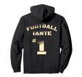 French Football Aunt Hoodie - Trendy Graphic Unisex - T-Shirt, Sweatshirt, Hoodie