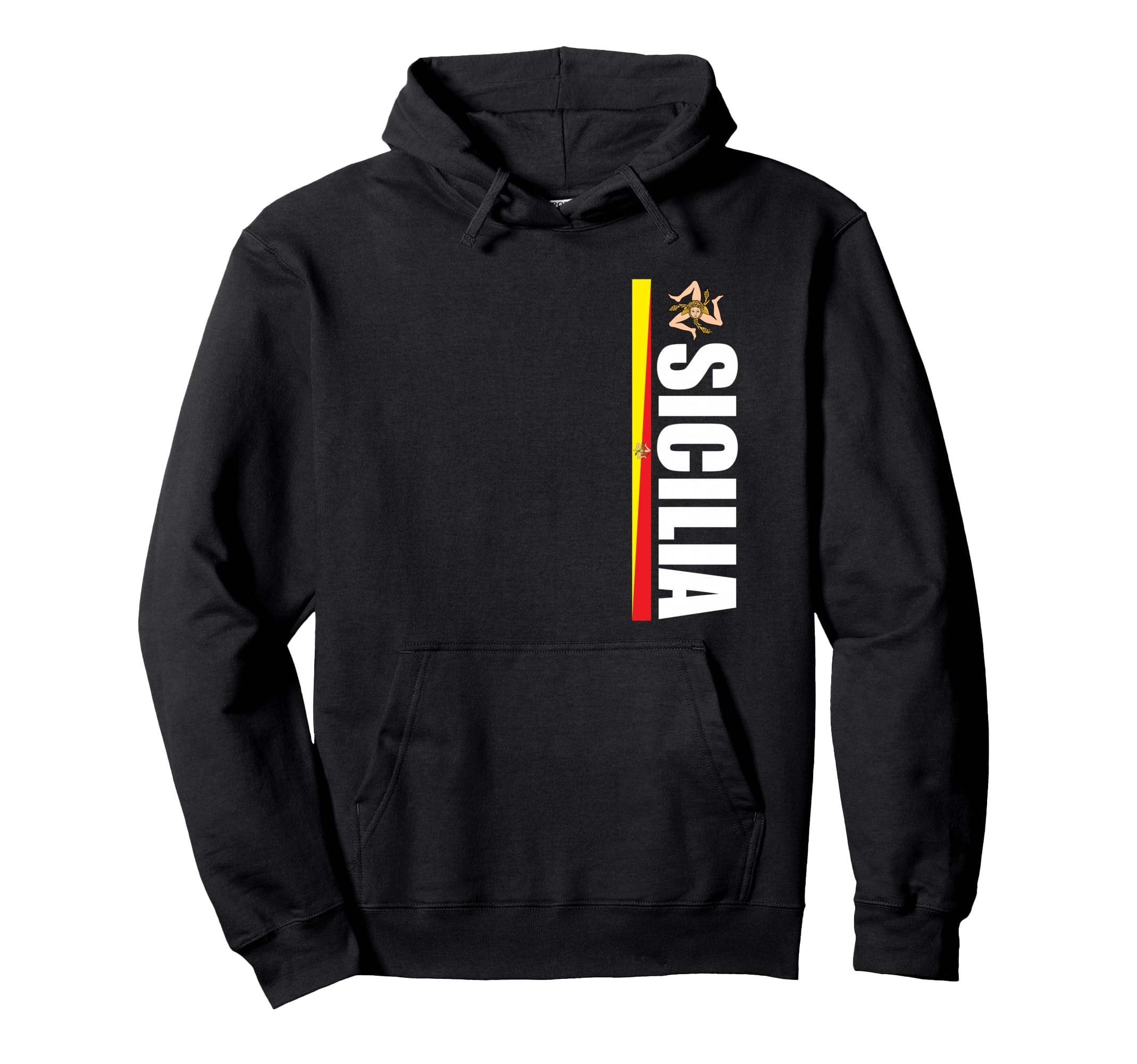 Sicilia Soccer Gifts Proud Sicilian Hoodie - Streetwear Style Men Women - T-Shirt, Sweatshirt, Hoodie