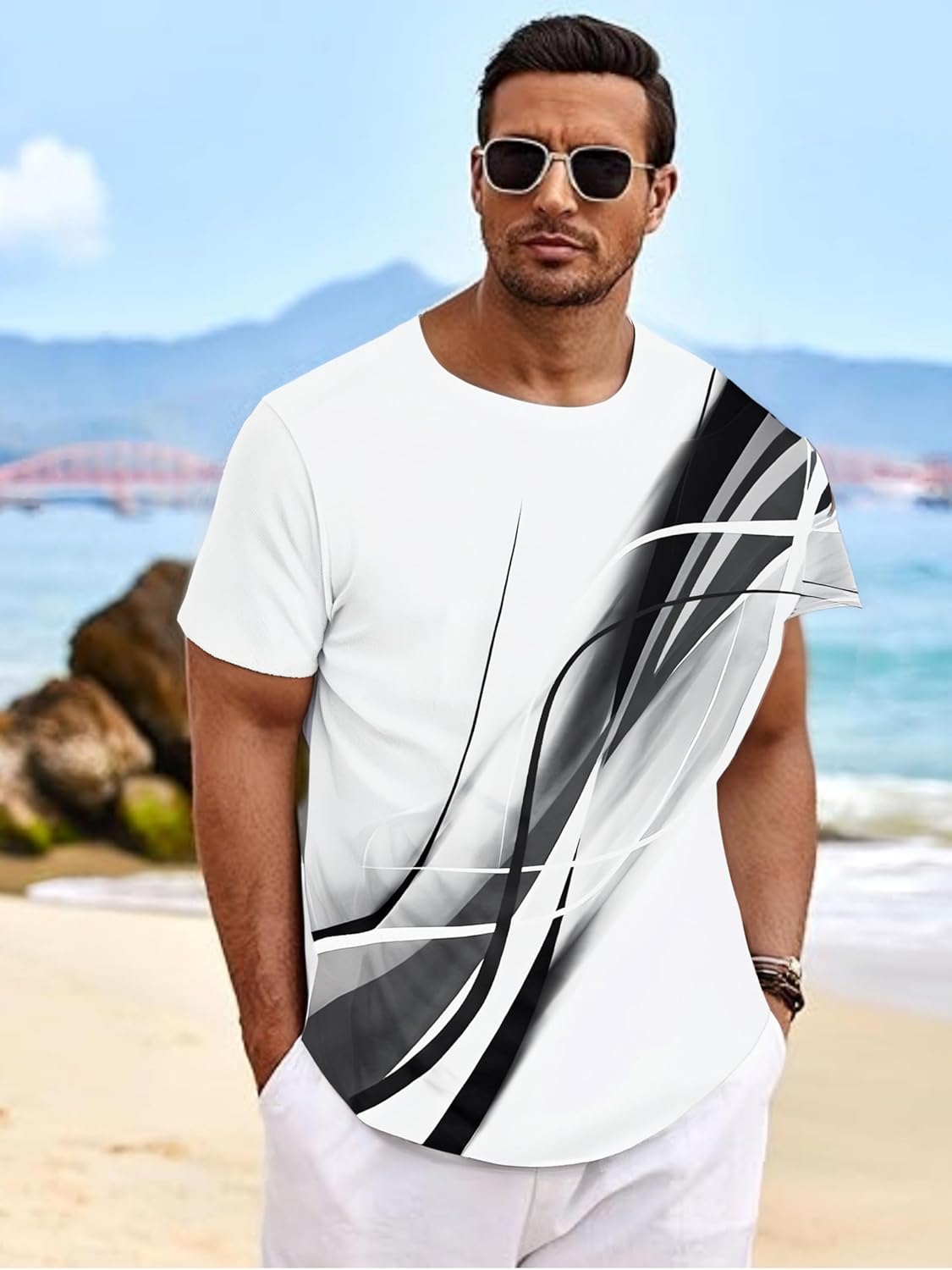 Mens Skull Graphic Cool Electric Design Short Sleeve - Adult & Kids T-Shirts, Sweatshirts & Hoodies apparel design preview 1