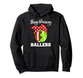 Busy Raising Ballers Funny Football Hoodie - Unique Graphic for Adults - T-Shirt, Sweatshirt, Hoodie