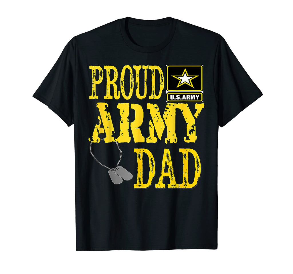 Mens Pr Oud Ar My Dad Military Pride T-Shirt - Novelty Apparel for Adults - T-Shirt, Sweatshirt, Hoodie