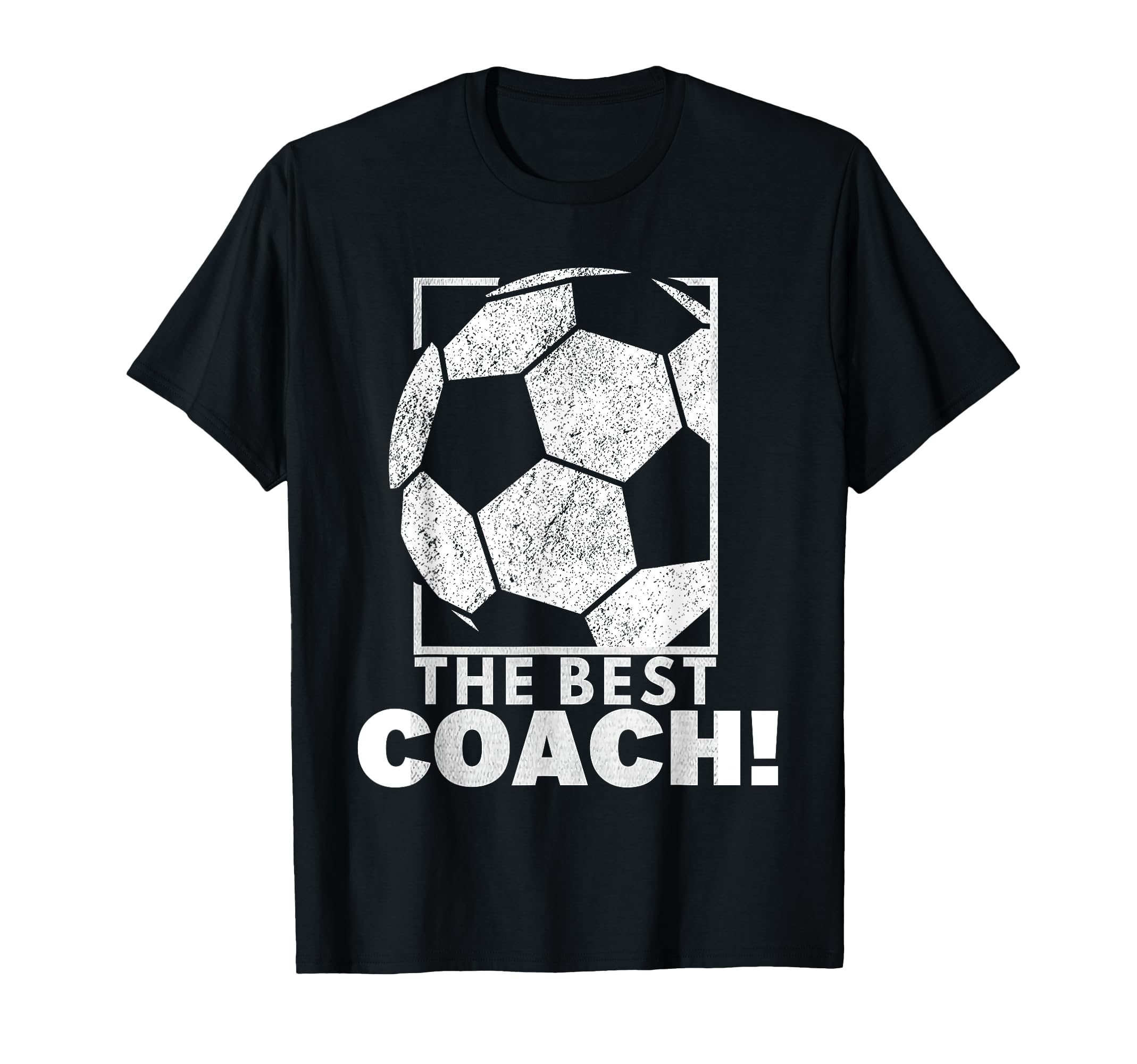 Best Soccer Coach Soccer Ball T-Shirt - Fun Novelty Design Men Women - T-Shirt, Sweatshirt, Hoodie