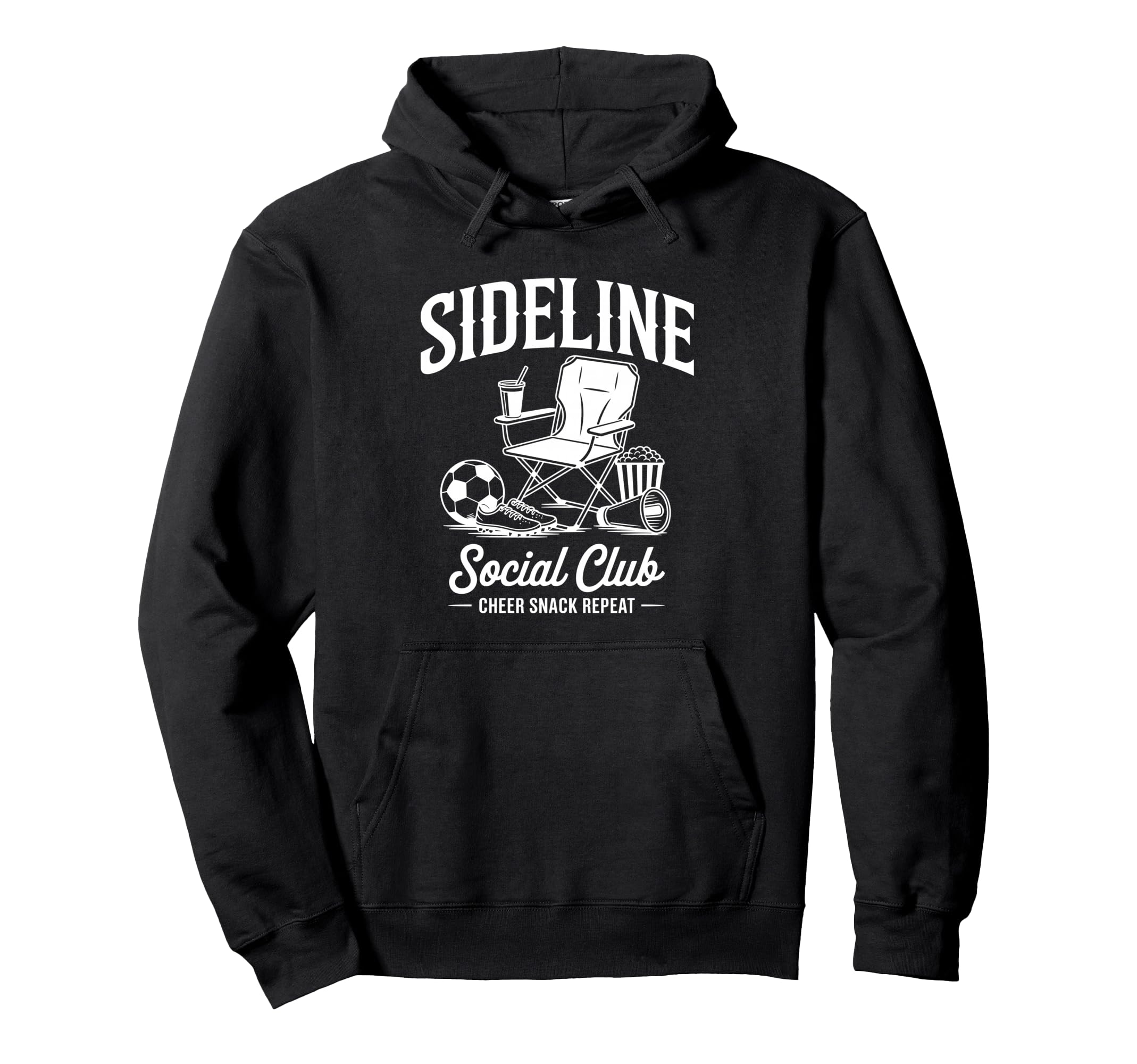 Sideline Social Club Game Day Mothers Day Hoodie - Streetwear Style Unisex - T-Shirt, Sweatshirt, Hoodie