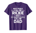 Rickie Gift Name Funny Fathers Day T-Shirt - Custom Art Print Men Women - T-Shirt, Sweatshirt, Hoodie