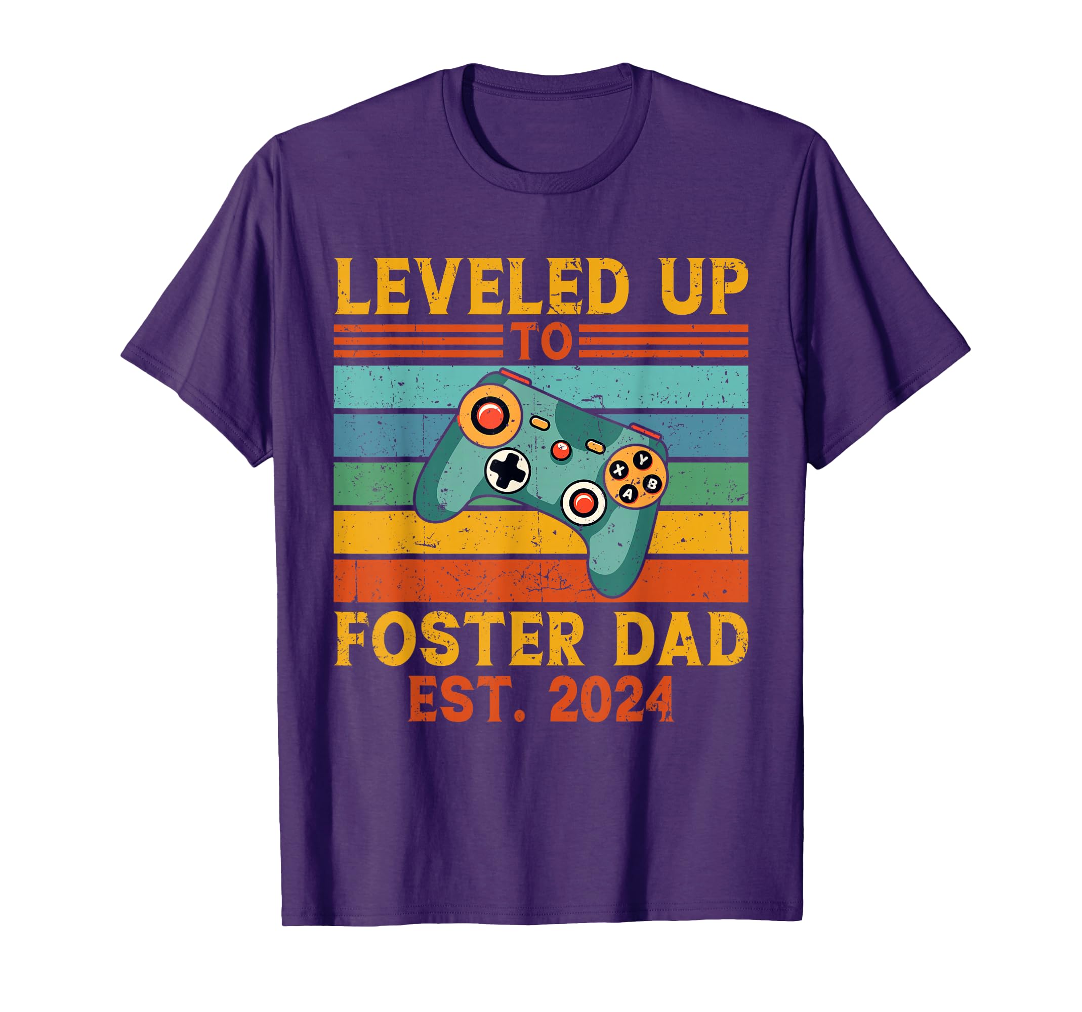 New Foster Dad Gift Gamer T-Shirt - Casual Everyday Wear for Adults - T-Shirt, Sweatshirt, Hoodie