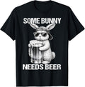 Some Bunny Needs Drinking Drink Rabbit Funny Easter - Adult & Kids T-Shirts, Sweatshirts & Hoodies apparel design preview 1