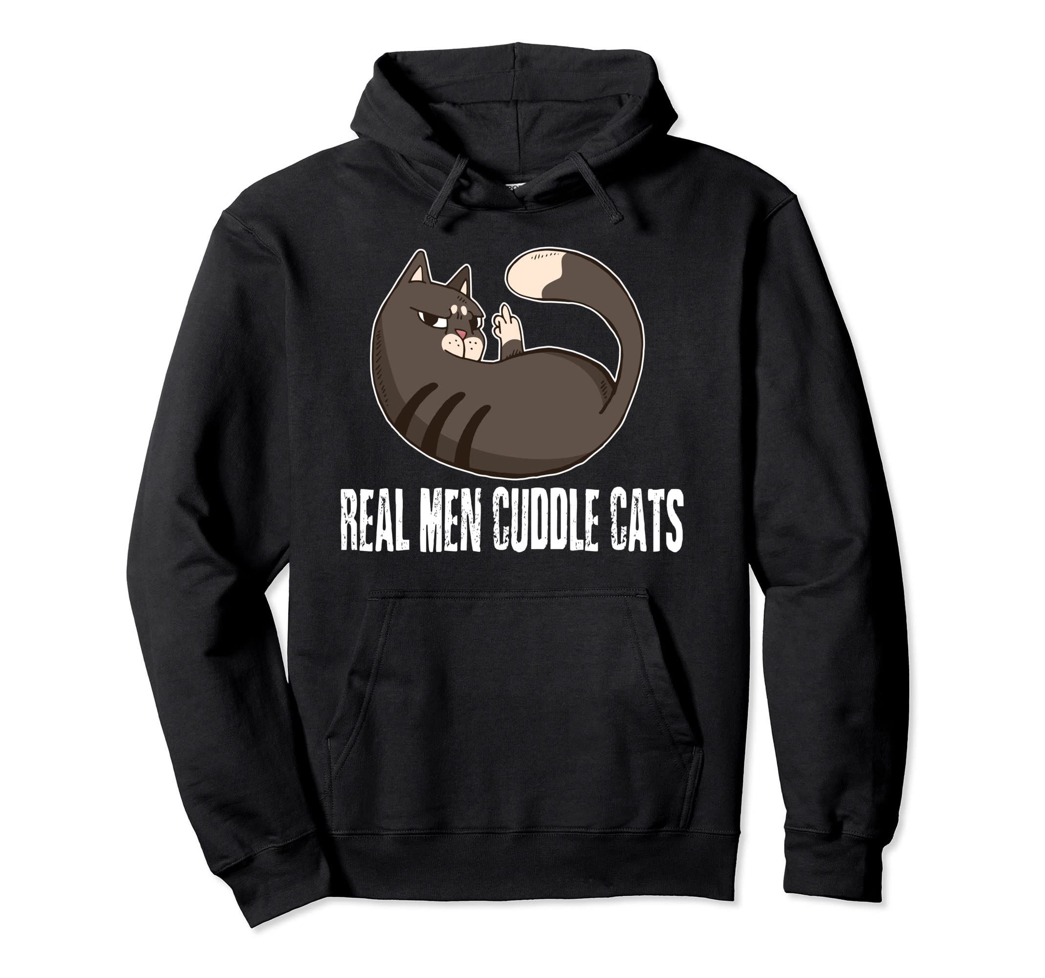 Real Cuddle Cats Mens Cat Daddy Dad Hoodie - Graphic Print Unisex - T-Shirt, Sweatshirt, Hoodie