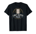 Light Switch Police Dad Or Mom Funny T-Shirt - Custom Art Print Unisex - T-Shirt, Sweatshirt, Hoodie