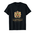 Golden Emblem Kingdom Morocco Morocco Flag T-Shirt - Graphic Print Unisex - T-Shirt, Sweatshirt, Hoodie