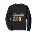 Year 2007 Gift Birthday Mom Dad Sweatshirt - Aesthetic Graphic for Adults - T-Shirt, Sweatshirt, Hoodie