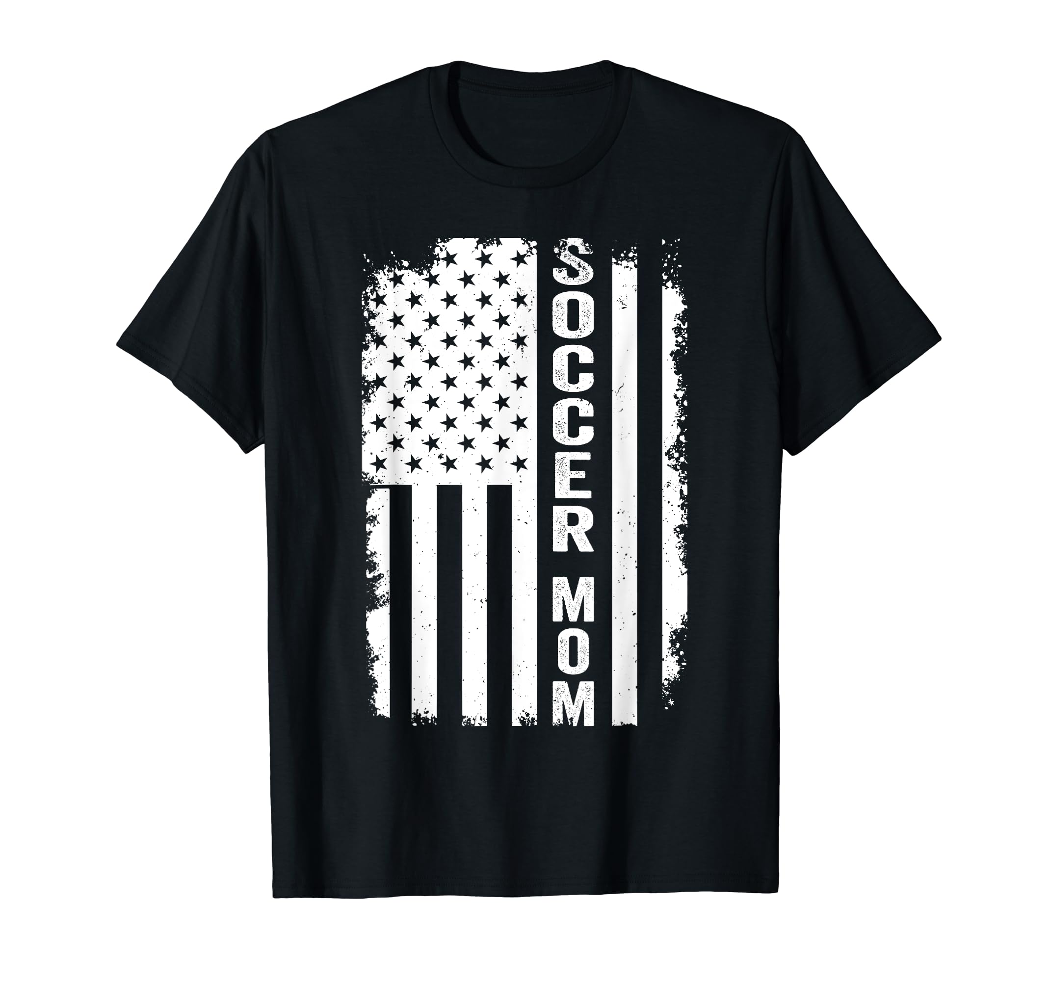 Soccer Mom Soccer Mama Usa Flag Mom T-Shirt - Minimalist Print Men Women - T-Shirt, Sweatshirt, Hoodie