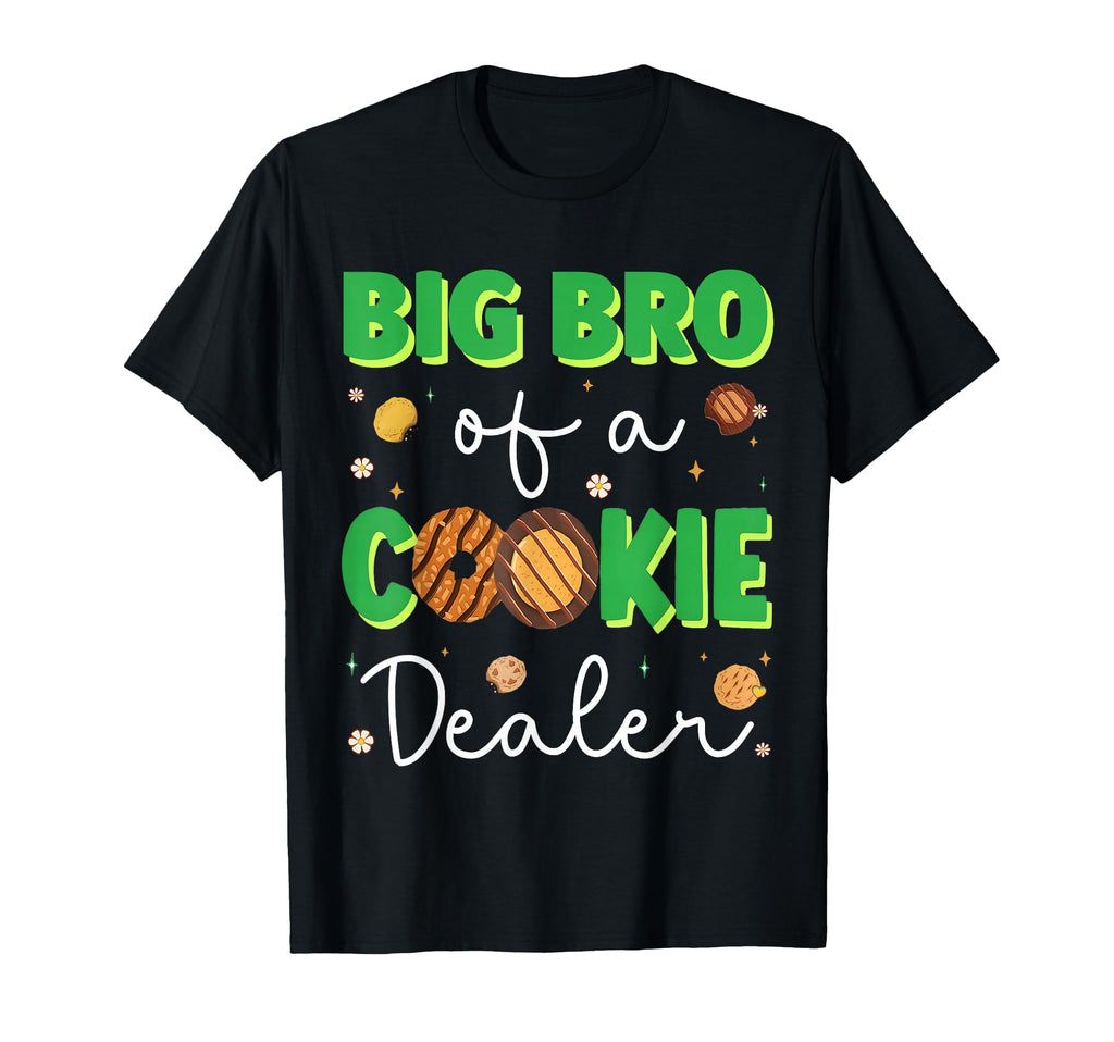 Cookie Big Bro Cookie Dealer Troop Leader T-Shirt - Trendy Graphic Unisex - T-Shirt, Sweatshirt, Hoodie