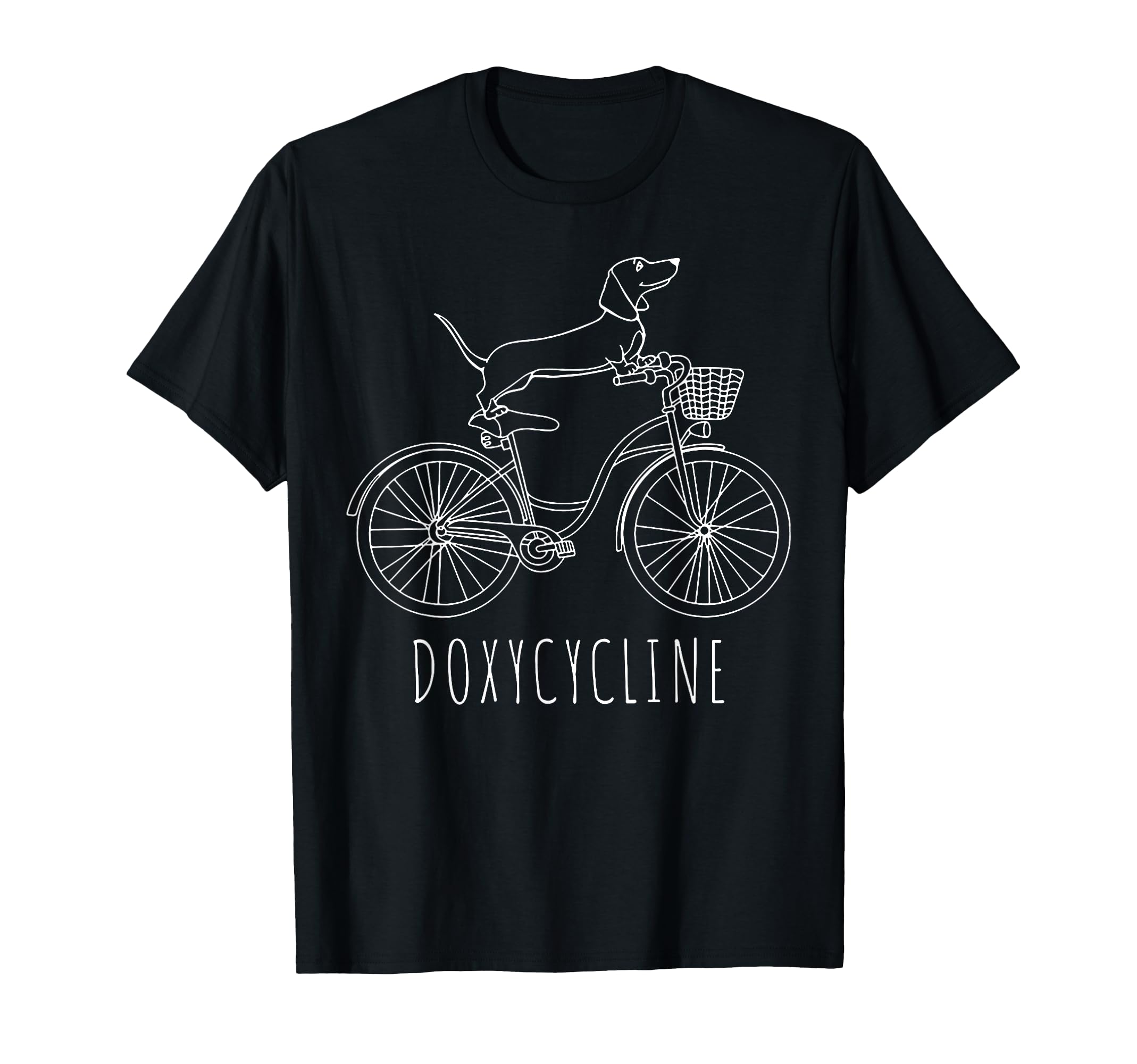 Funny Doxycycline Funny Dachshund T-Shirt - Aesthetic Graphic for Adults - T-Shirt, Sweatshirt, Hoodie