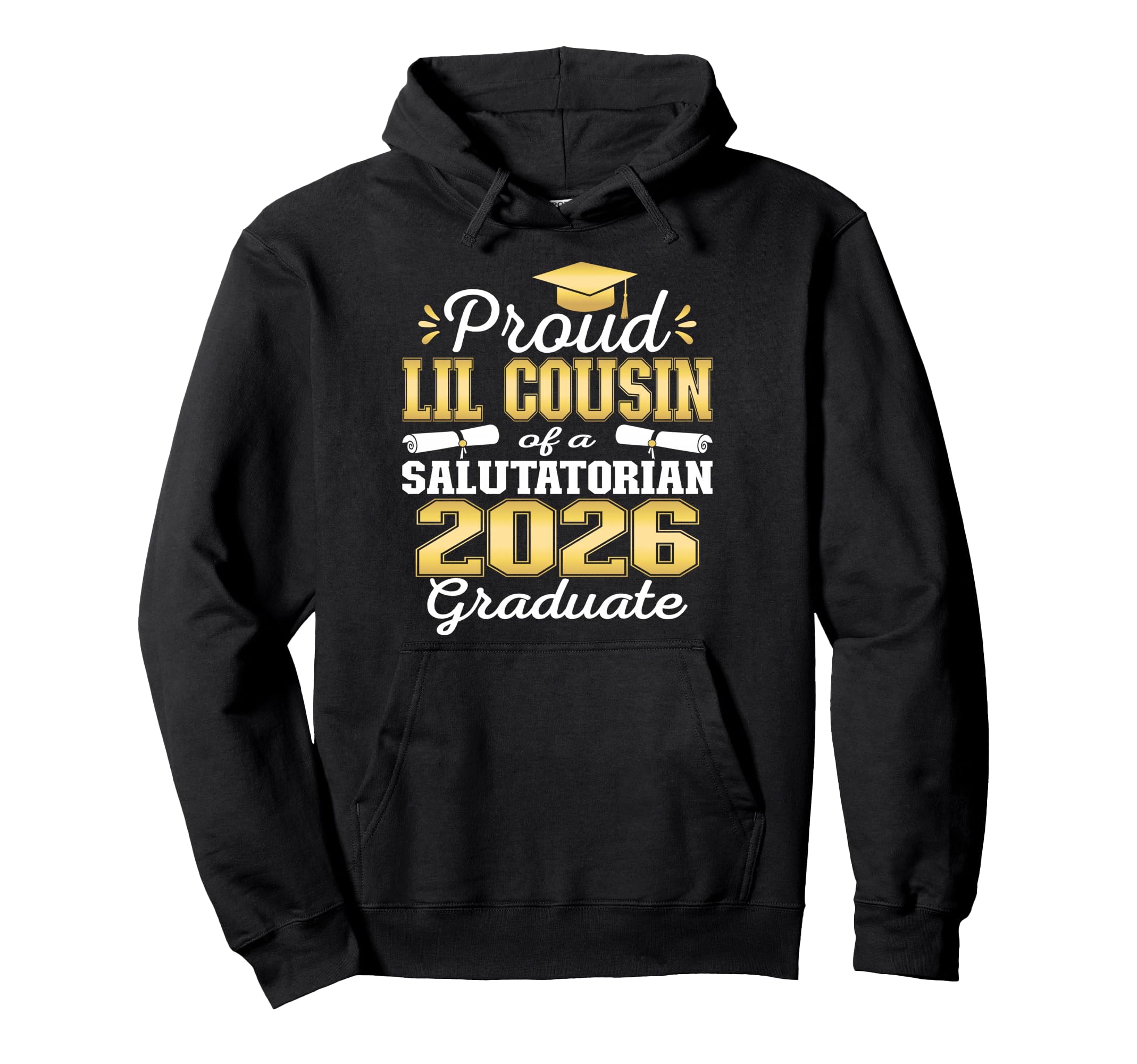 Proud Little Cousin 2026 Hoodie - Casual Everyday Wear Men Women - T-Shirt, Sweatshirt, Hoodie