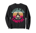 Master Campfire Dad Camping Gifts Sweatshirt - Unique Graphic Unisex - T-Shirt, Sweatshirt, Hoodie