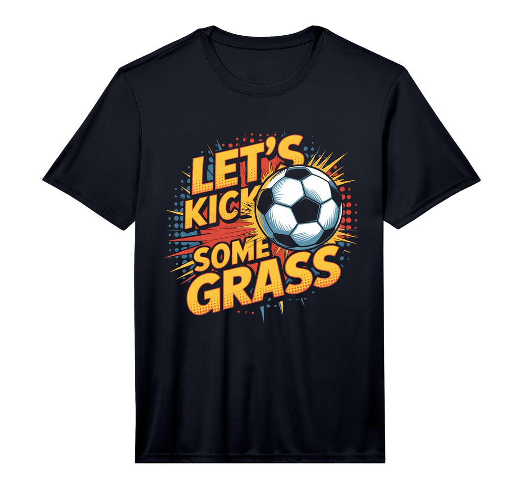 Let S Kick Some Grass Soccer Mom T-Shirt - Graphic Print Men Women - T-Shirt, Sweatshirt, Hoodie
