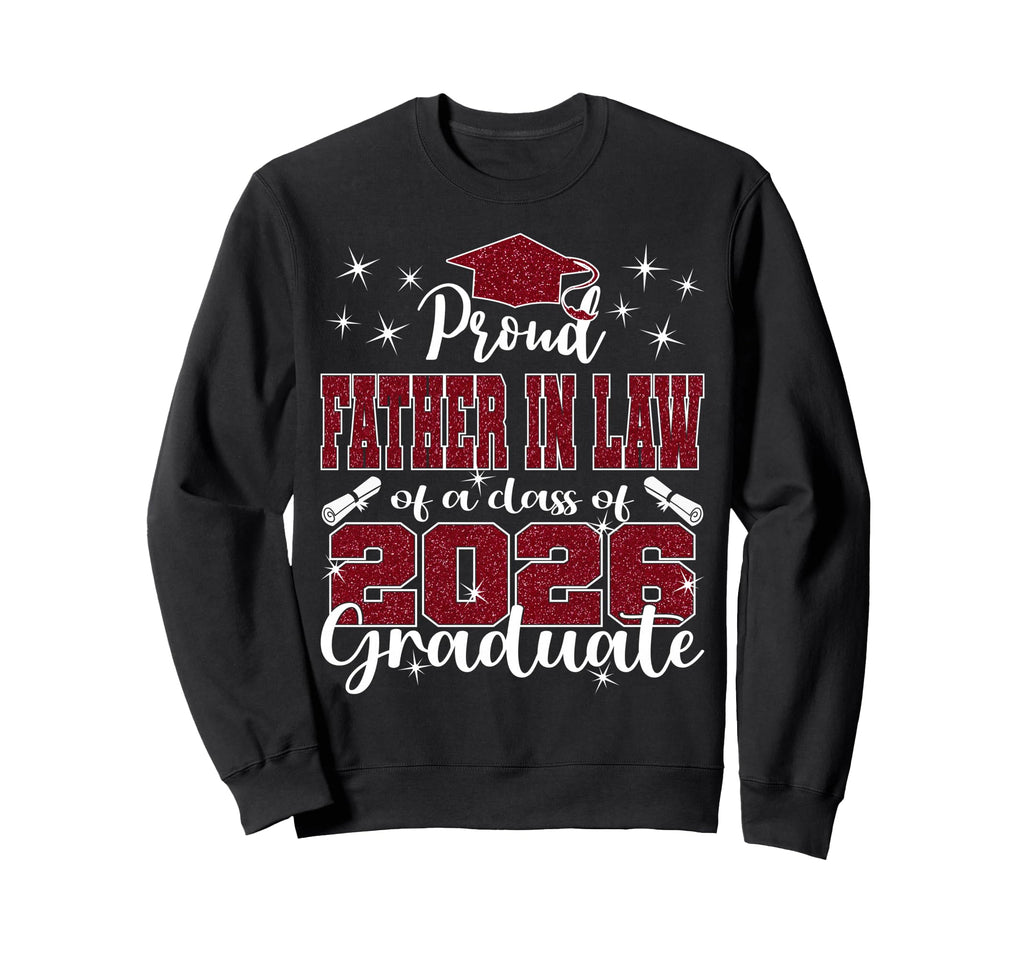 Super Proud Father Law 2026 Sweatshirt - Minimalist Print Men Women - T-Shirt, Sweatshirt, Hoodie