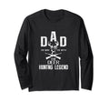 Deer Hunting Legend Dad Myth T-Shirt - Graphic Print for Adults - T-Shirt, Sweatshirt, Hoodie