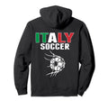 Italy Soccer Ball Net Goal Italian Hoodie - Aesthetic Graphic for Adults - T-Shirt, Sweatshirt, Hoodie