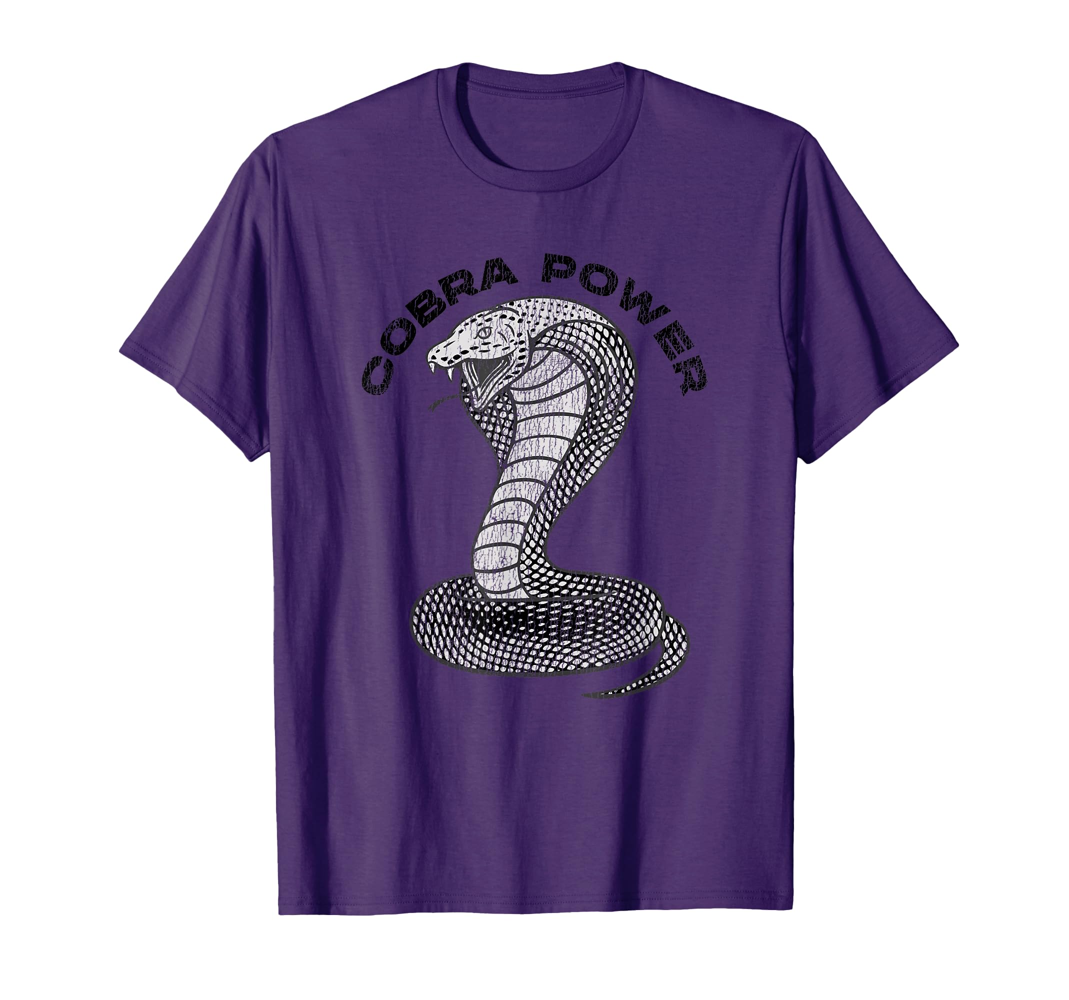 Distressed King Cobra Power Snake Muscle T-Shirt - Novelty Apparel Unisex - T-Shirt, Sweatshirt, Hoodie