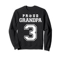 Number 3 Custom Proud Soccer Sweatshirt - Novelty Apparel for Adults - T-Shirt, Sweatshirt, Hoodie
