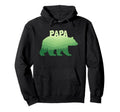 Papa Forest Bear Nature Mountain Outdoor Hoodie - Unique Graphic Men Women - T-Shirt, Sweatshirt, Hoodie