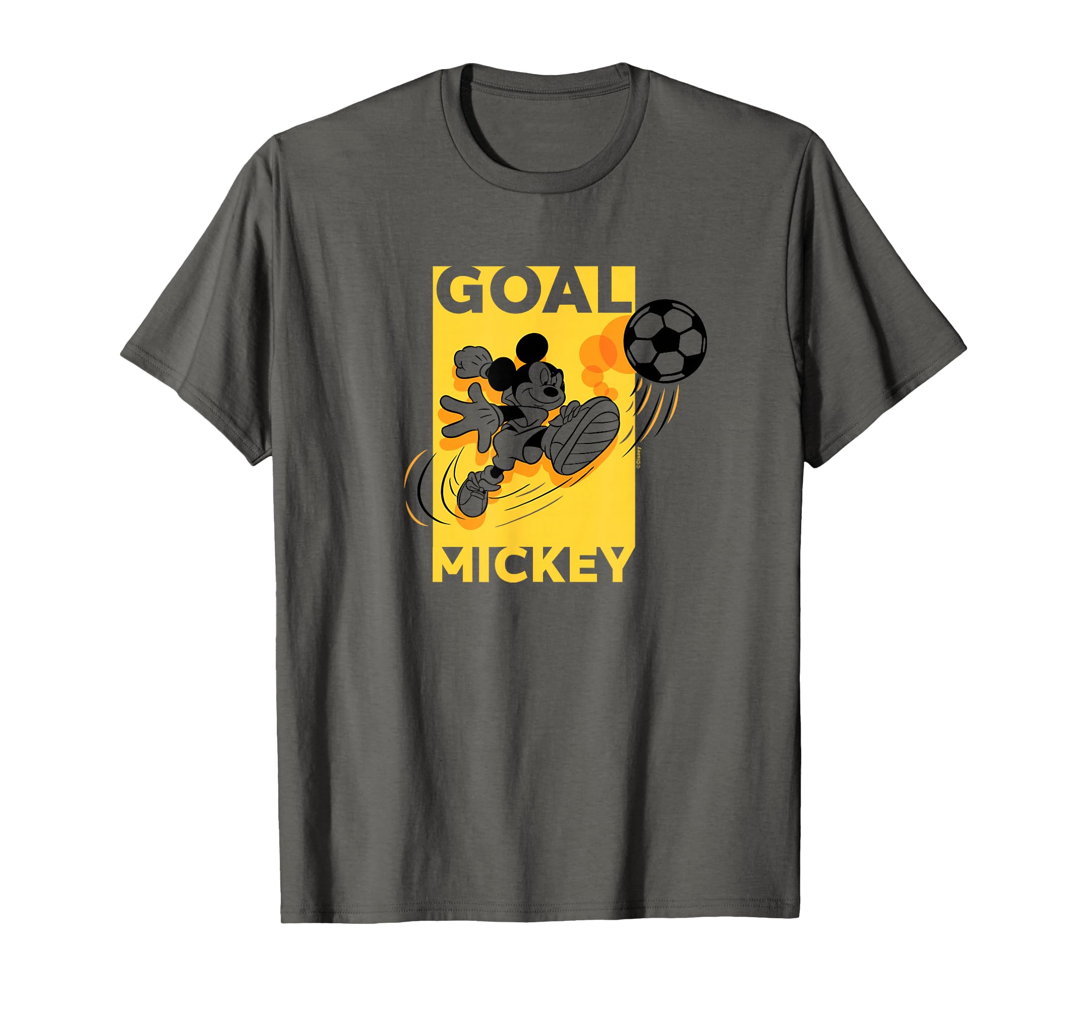 Mickey Playing Soccer Goal T-Shirt - Minimalist Print Men Women - T-Shirt, Sweatshirt, Hoodie