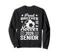 Proud Brother Soccer Senior 2026 Sweatshirt - Graphic Print Men Women - T-Shirt, Sweatshirt, Hoodie
