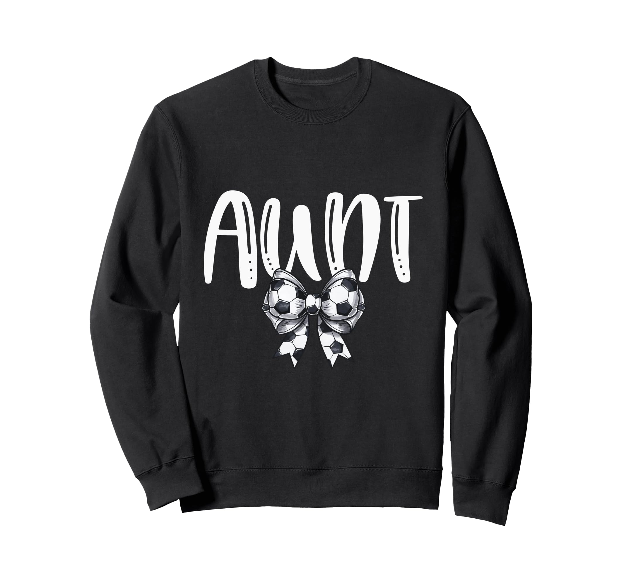 Coquette Soccer Aunt Spirit Sweatshirt - Aesthetic Graphic for Adults - T-Shirt, Sweatshirt, Hoodie