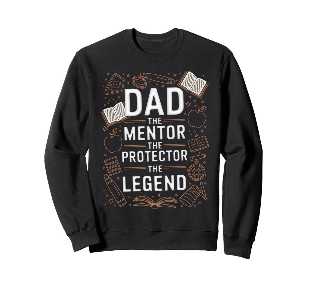 Dad Mentor Protector Legend Usa Sweatshirt - Streetwear Style for Adults - T-Shirt, Sweatshirt, Hoodie