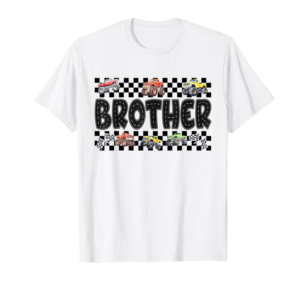Brother Monster Truck Family Crew T-Shirt - Trendy Graphic for Adults - T-Shirt, Sweatshirt, Hoodie