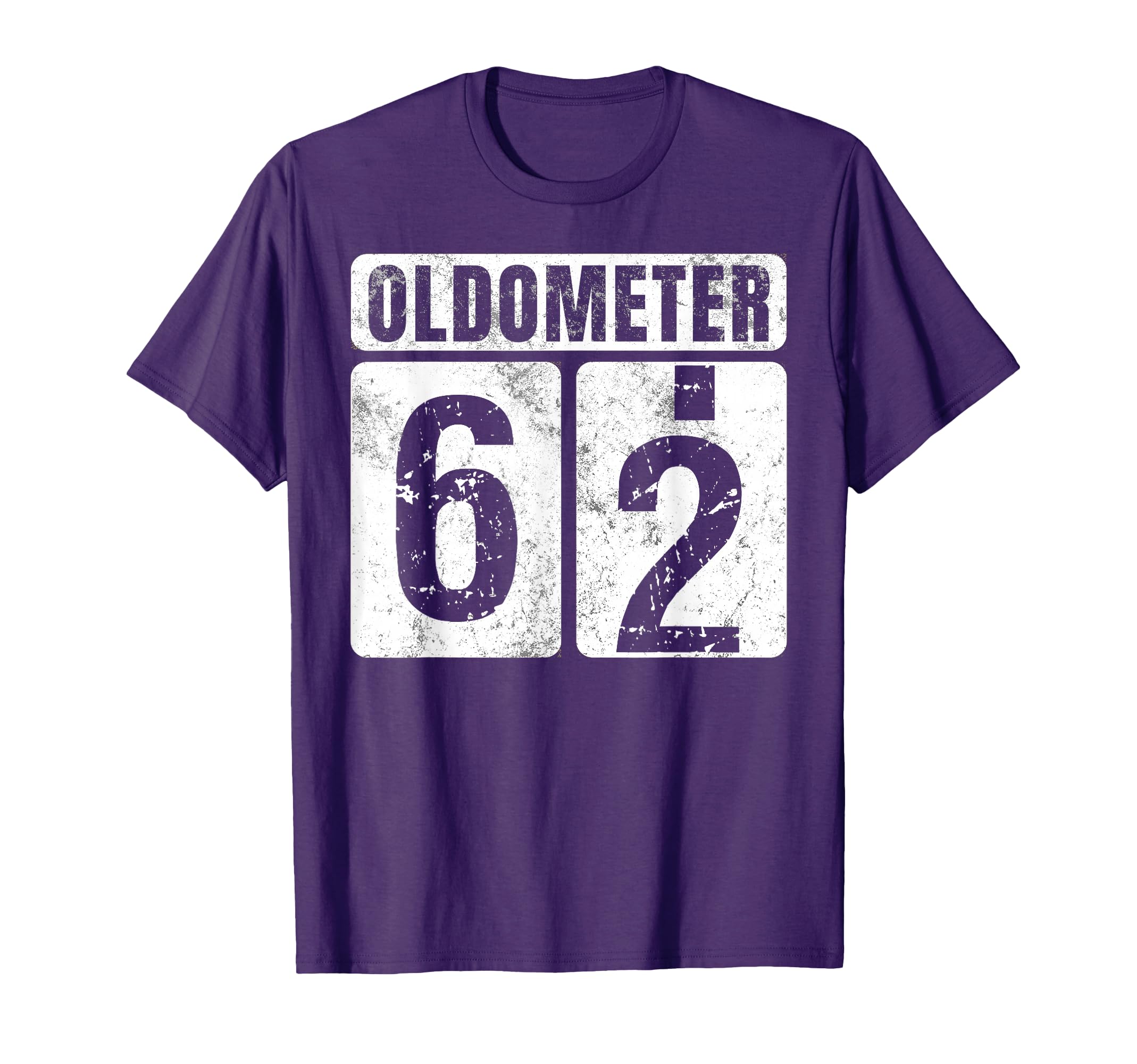 Oldometer 62 Funny 62Nd Birthday Gift T-Shirt - Novelty Apparel Men Women - T-Shirt, Sweatshirt, Hoodie