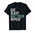 Eat Sleep Hat Trick Repeat Soccer T-Shirt - Aesthetic Graphic Unisex - T-Shirt, Sweatshirt, Hoodie