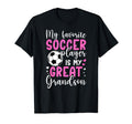Proud Soccer Great Grandma Soccer T-Shirt - Graphic Print for Adults - T-Shirt, Sweatshirt, Hoodie