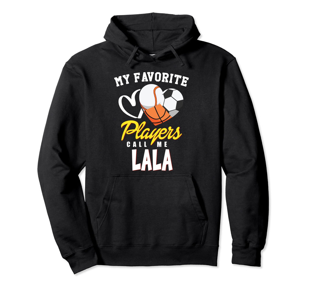 My Favorite Players Baseball Soccer Hoodie - Fun Novelty Design Men Women - T-Shirt, Sweatshirt, Hoodie