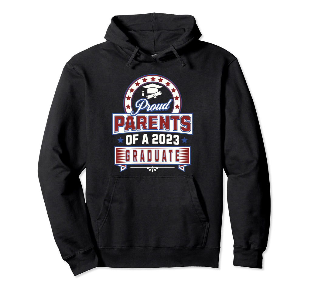 Proud Parents 2023 Graduate School Hoodie - Custom Art Print for Adults - T-Shirt, Sweatshirt, Hoodie